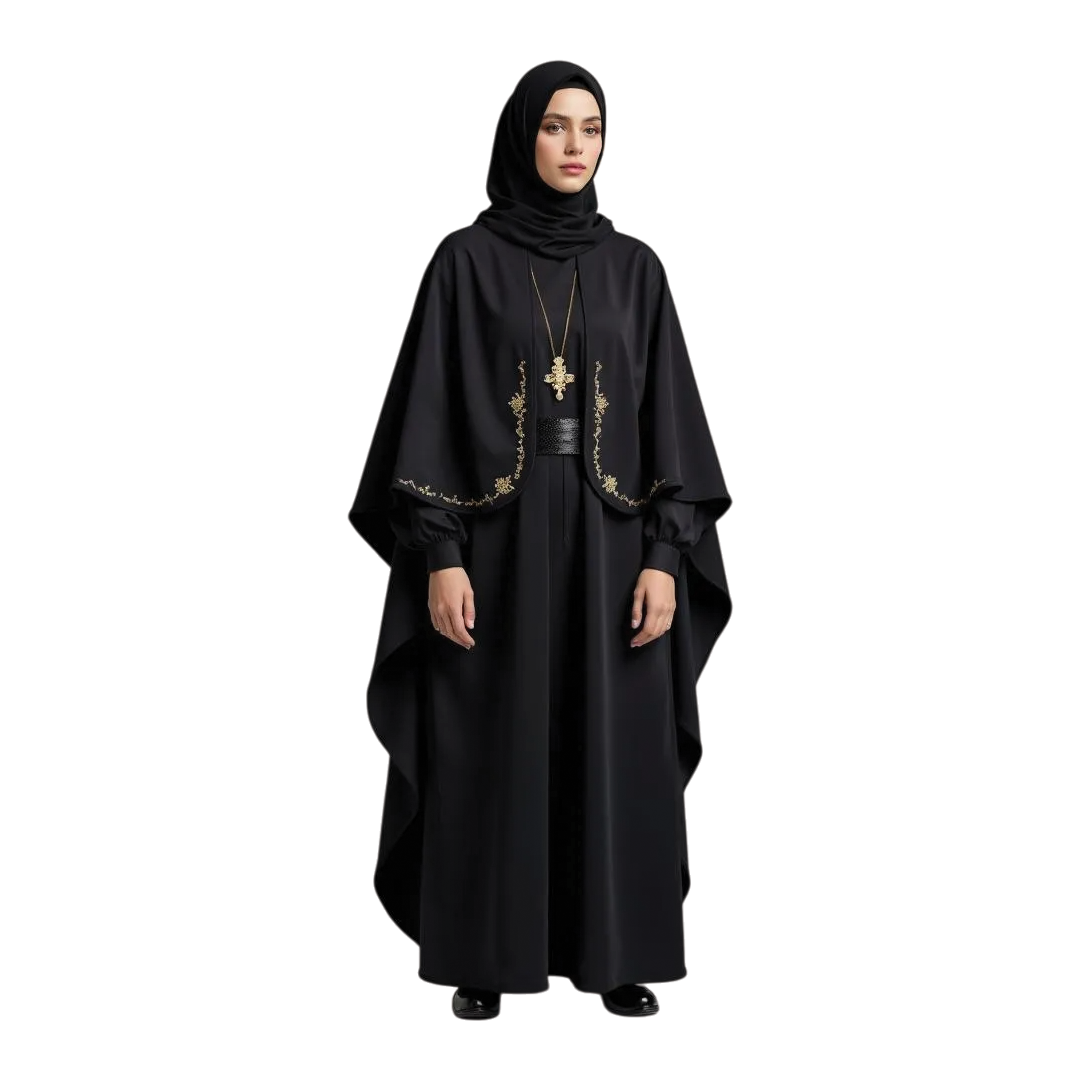 Zohreh Al Hijab Luxury Embroidered Abaya