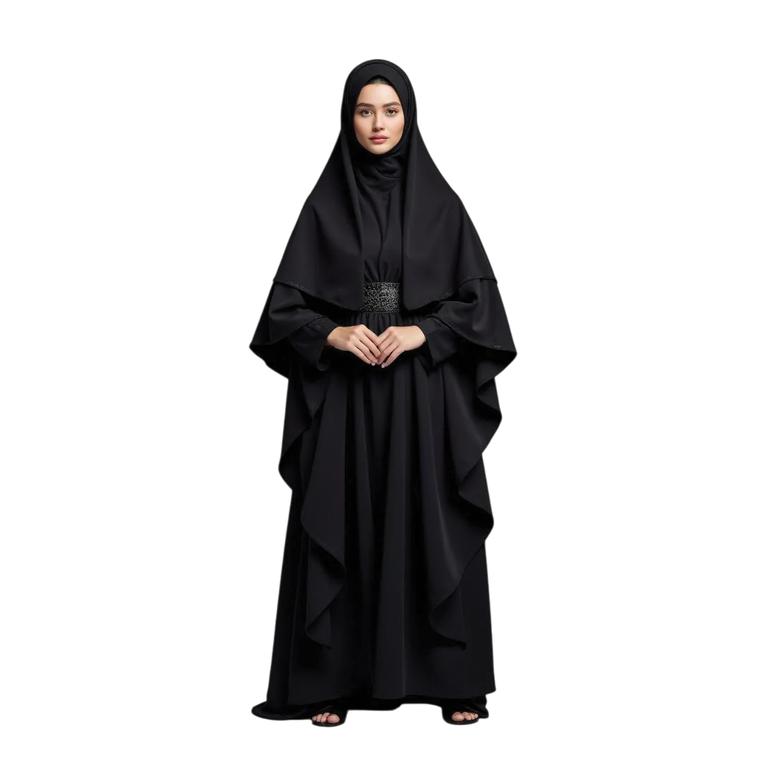 Ameera Belted Premium Abaya